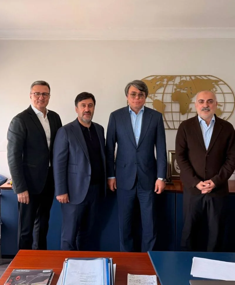 Türk Dünyası Lojistikçiler İttifakı Genel Sekreteri Askar Kadirov Karavan'ı Ziyaret Etti